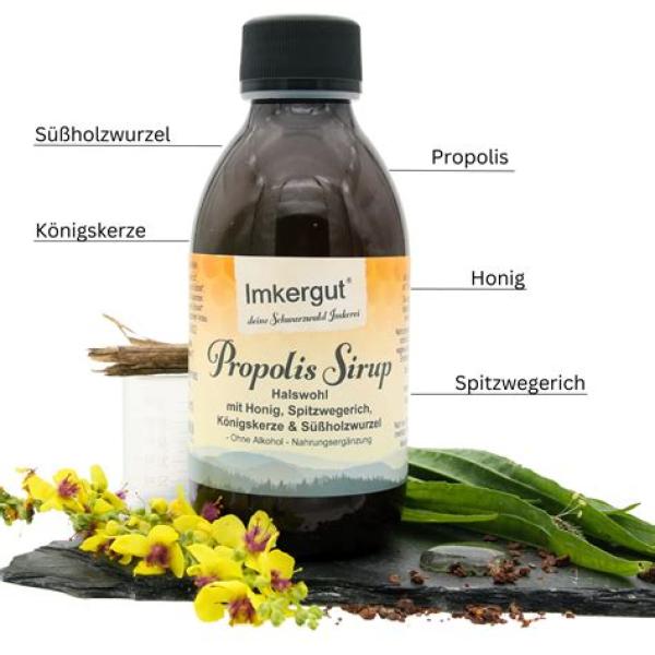 Propolis Sirup 200 ml - alkoholfrei-